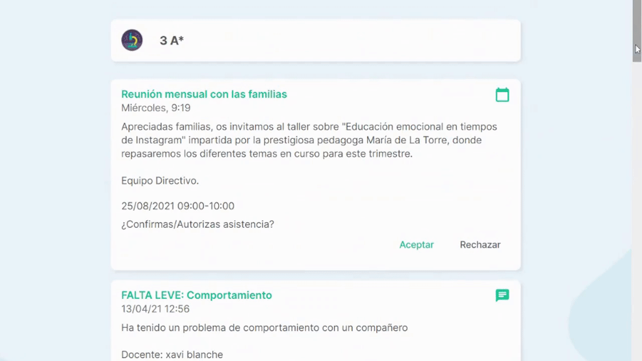 Entorno aprendizaje virtual